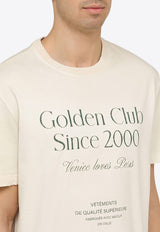 Golden Goose DB Golden Club Crewneck T-shirt GMP01220P001333/O_GOLDE-11740