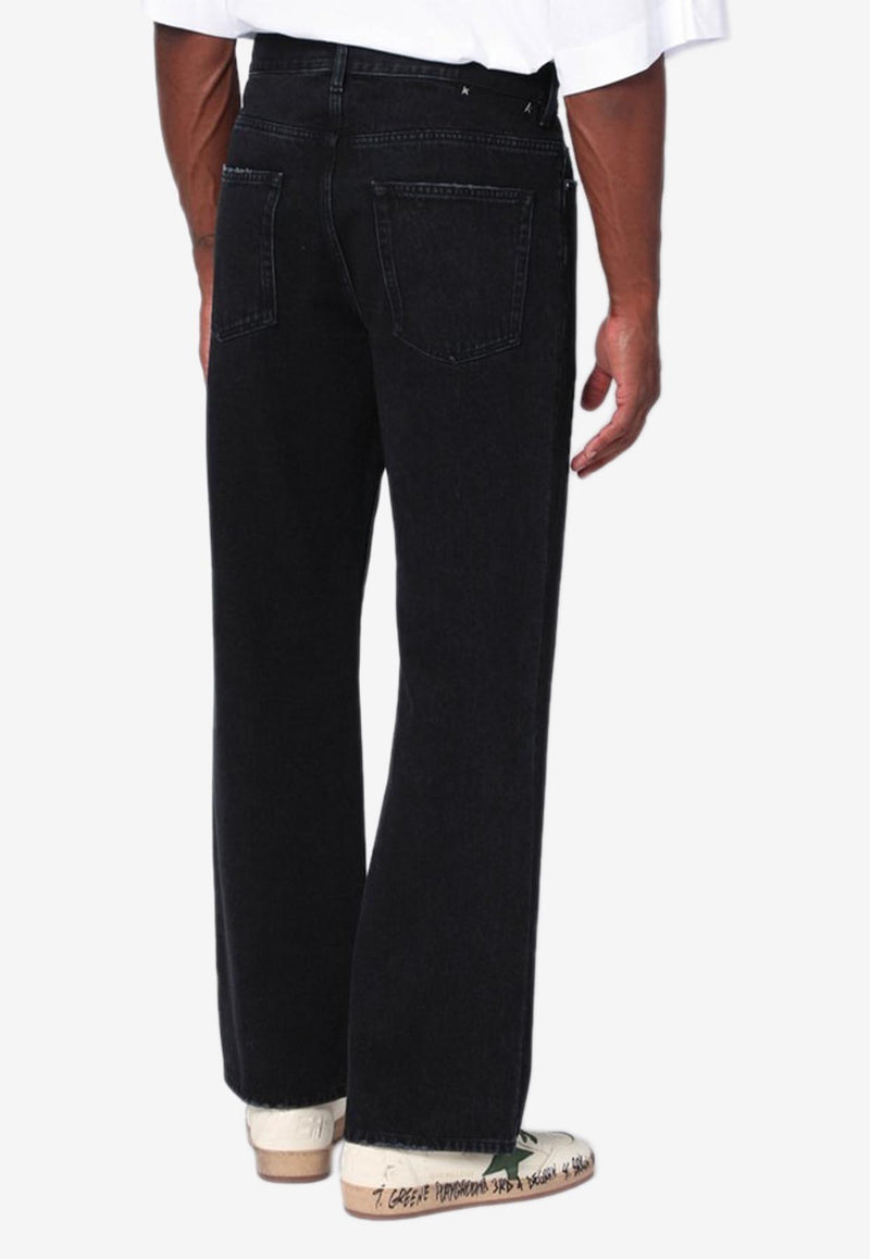 Golden Goose DB Straight-Leg Vintage Jeans Black GMP01636P000625/R_GOLDE-90100