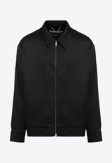 Golden Goose DB Wool Zipped Jacket Black GMP01880P000965/P_GOLDE-90100