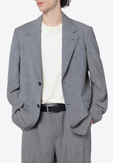 Single-Breasted Prince Of Wales Jacket