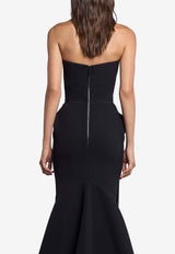 Residence Strapless Sculptured Gown
