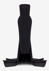 Maticevski Residence Strapless Sculptured Gown Black GO5545/24_BLACK