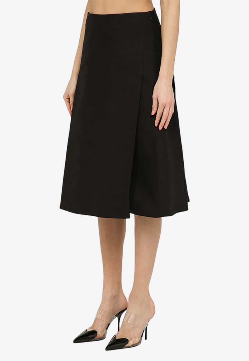 Marni Flared Midi Skirt Black GOMA0600A0TCX28/O_MARNI-00N99