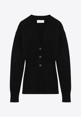 Sportmax Gondola Essential Wool and Cashmere Cardigan Black GONDOLAWO/P_SPORM-005