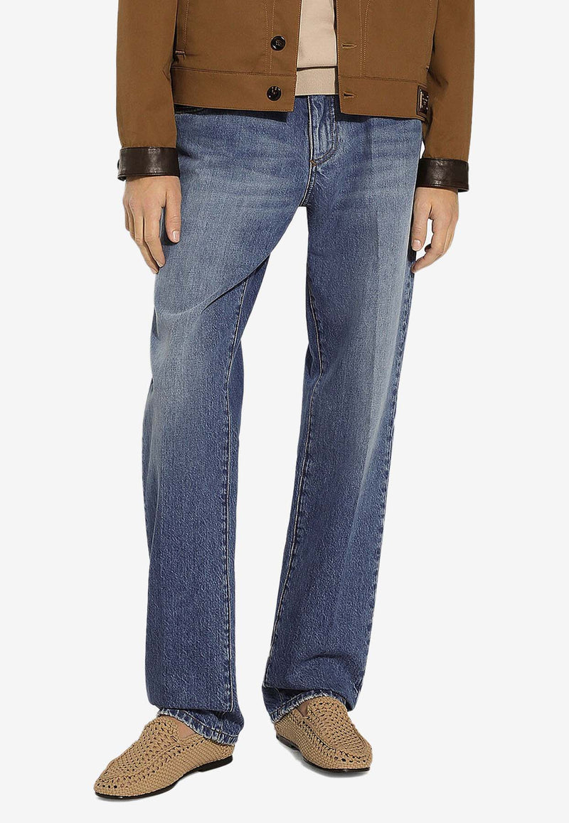 Dolce & Gabbana Straight-Leg Jeans GP02XD G8KZ6 S9001 Blue