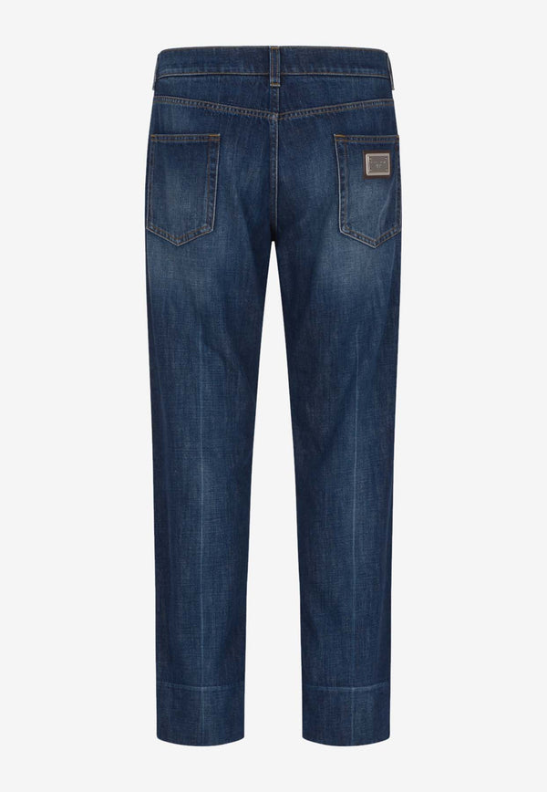 Dolce & Gabbana Straight-Leg Jeans GP05DD G8KY8 S9001 Blue