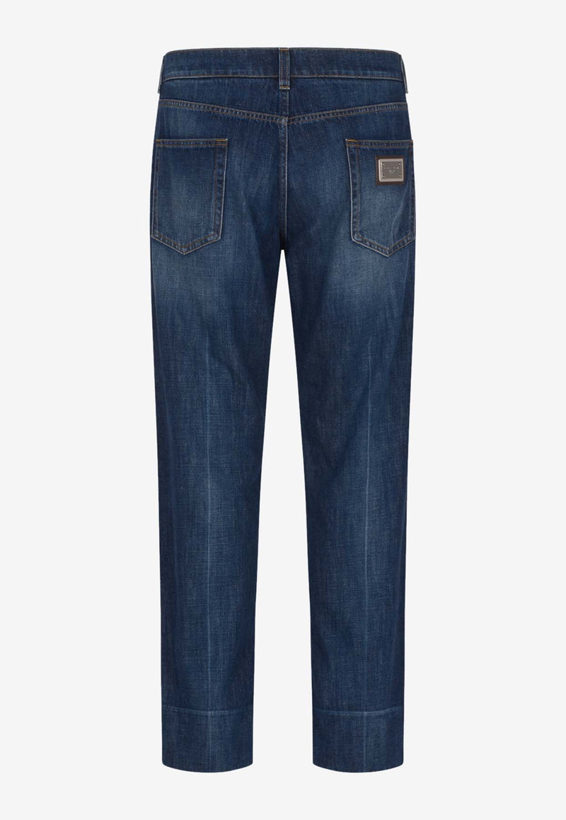 Dolce & Gabbana Straight-Leg Jeans GP05DD G8KY8 S9001 Blue