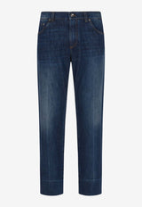 Dolce & Gabbana Straight-Leg Jeans GP05DD G8KY8 S9001 Blue