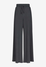 Dolce & Gabbana Wide-Leg Drawstring Pants Gray GP087T G7M3H N9299