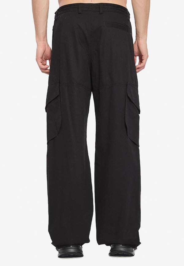 Dolce & Gabbana Cargo Straight-Leg Pants Black GP143T-G8NM7-N000