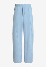 Dolce & Gabbana Drawstring Track Pants Light Blue GP18EZ G7P0W B1581