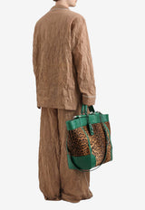 Dolce & Gabbana Crinkled Striped Vanity Pants Brown GP1N9T FBMFT S8054