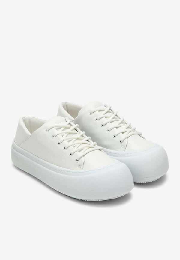 YUME YUME Goofy Leather Low-Top Sneakers White GS0020LE/O_YUME-WHT