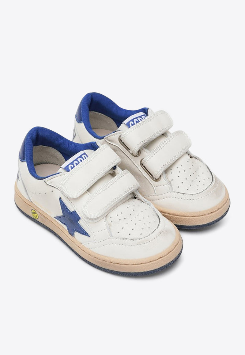 Golden Goose DB Kids Boys Ball Star Low-Top Sneakers White GTF00501F004246/R_GOLDE-10793