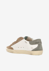 Golden Goose DB Kids Girls Old School Leather and Suede Sneakers Multicolor GTF00924.F008035.83245_WHITE MULT