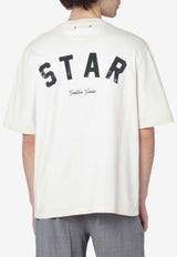 Vintage Star-Print Crewneck T-shirt