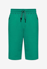 Dolce & Gabbana Logo Plaque Track Shorts Green GVB7HT G7F2G V0340