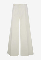 Dolce & Gabbana Tailored Wide-Leg Pants White GVKXHT FUFKO W0111