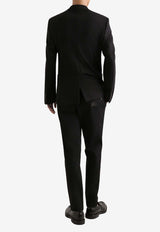 Dolce & Gabbana DG patch Elastic-Waist Pants Black GVZAEZ GK304 N0000