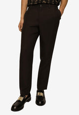 Dolce & Gabbana Straight Chino Pants GW13ET FU4C2 M3977 Brown
