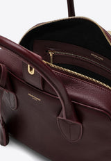 Golden Goose DB Vita Leather Top Handle Bag Burgundy GWA00470A000602/P_GOLDE-40293