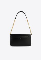 Golden Goose DB Gioia Leather Shoulder Bag Black GWA00473.A000565.90100BLACK