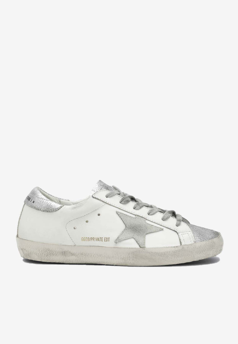 Golden Goose DB Super-Star Distressed Low-Top Sneakers White GWF00101F003523/S_GOLDE-11267