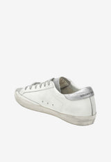 Golden Goose DB Super-Star Distressed Low-Top Sneakers White GWF00101F003523/S_GOLDE-11267
