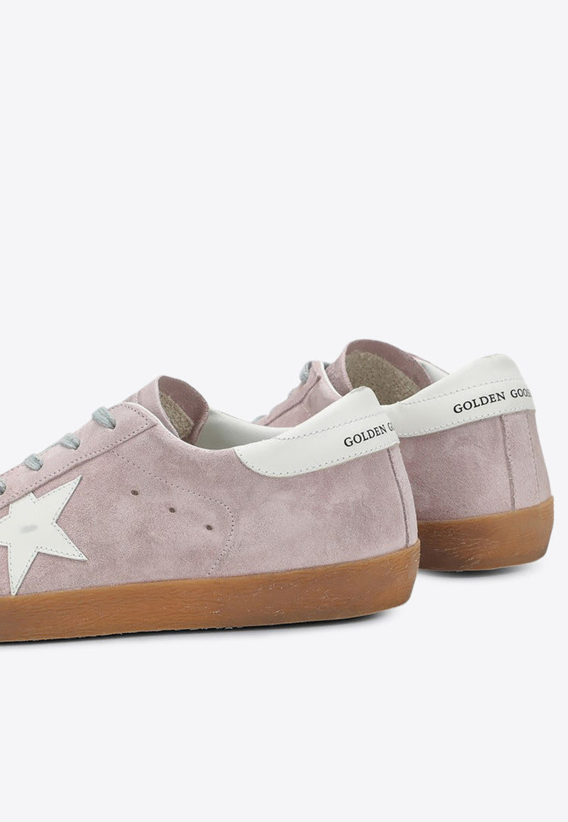 Golden Goose DB Super-Star Low-Top Suede Sneakers Pink GWF00101F005944/P_GOLDE-25718