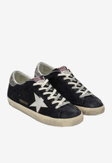 Golden Goose DB Super-Star Glitter Low-Top Sneakers Blue GWF00101F006163/P_GOLDE-50600