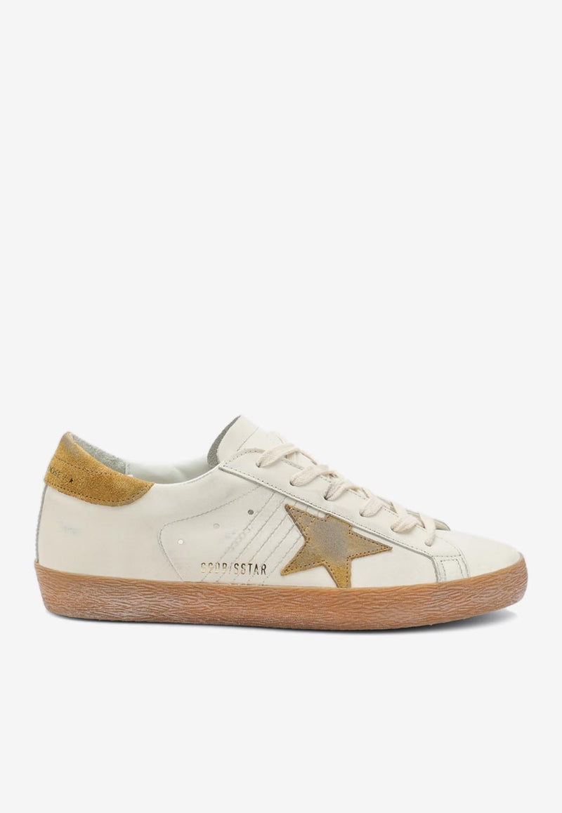 Golden Goose DB Super-Star Leather Low-Top Sneakers White GWF00101F007522/R_GOLDE-12277