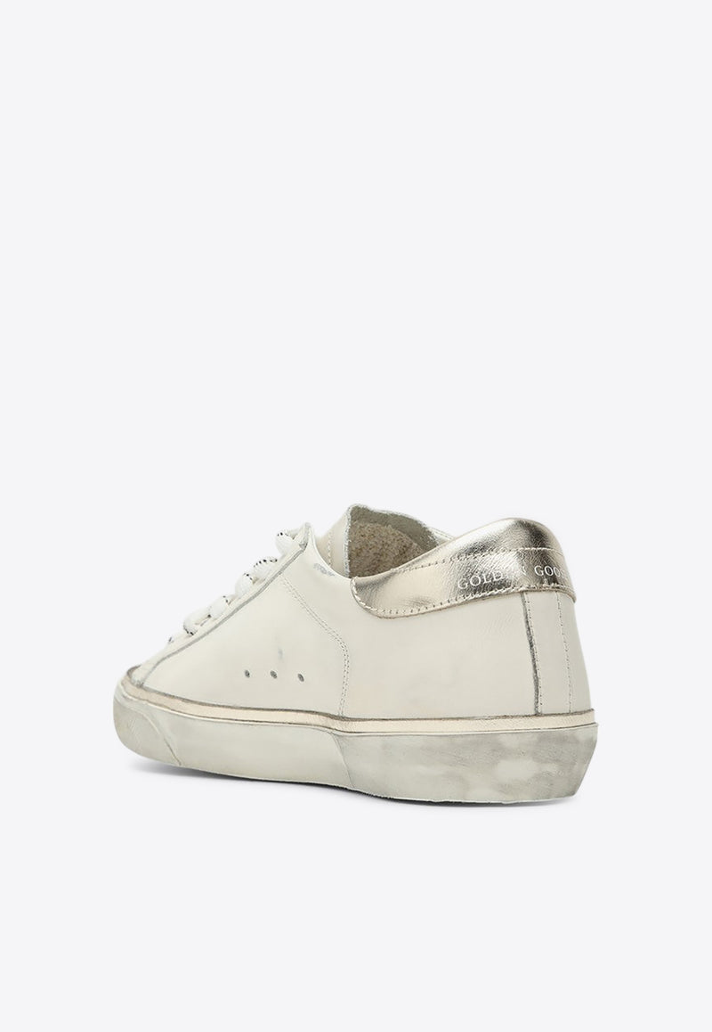 Golden Goose DB Super Star Leather Low-Top Sneakers  Optic White GWF00101F007558/R_GOLDE-10698