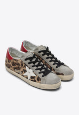 Golden Goose DB Super-Star Leopard Print Sneakers Multicolor GWF00101F008103/S_GOLDE-15868