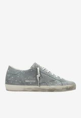 Golden Goose DB Super-Star Suede Leather Sneakers Blue GWF00101.F008060.60137_BLUE