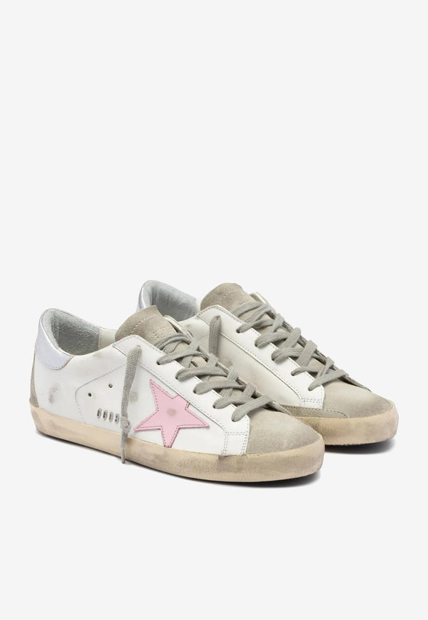 Golden Goose DB Super-Star Low-Top Vintage Sneakers White GWF00102.F002435.81482WHITE MULTI