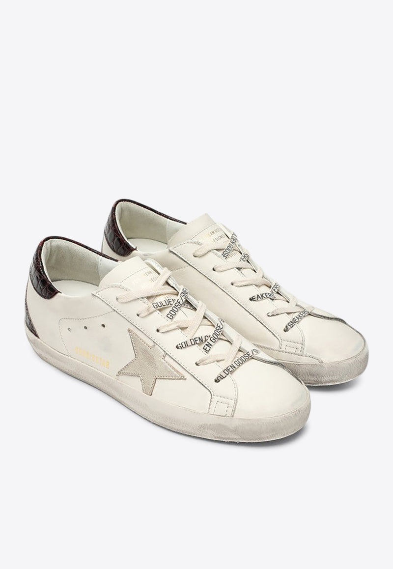 Golden Goose DB Super-Star Leather Sneakers White GWF00102F007505/R_GOLDE-82996