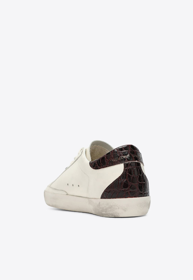 Golden Goose DB Super-Star Leather Sneakers White GWF00102F007505/R_GOLDE-82996