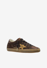 Golden Goose DB Super-Star Distressed Suede Sneakers Brown GWF00102.F008100.55736_MULTI COLO