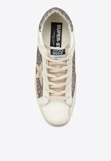 Golden Goose DB Super-Star Low-Top Glittered Sneakers White GWF00103F005372/O_GOLDE-82533