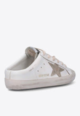 Golden Goose DB Super-Star Leather Sabot Sneakers White GWF00110.F005347.11702WHITE GOLD