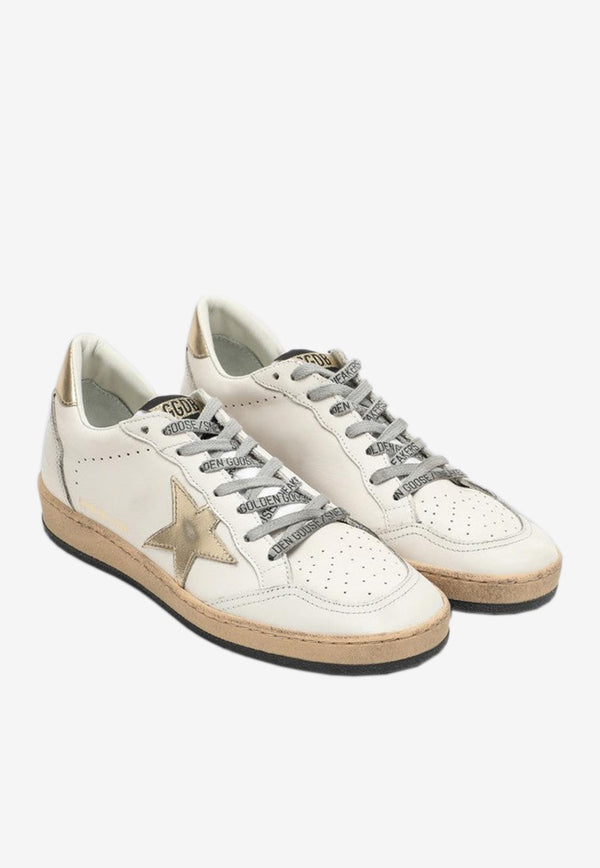 Golden Goose DB Ball Star Leather Sneakers White GWF00117F000783/Q_GOLDE-80608