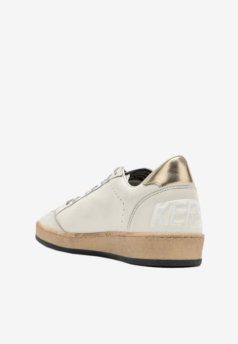 Golden Goose DB Ball Star Leather Sneakers White GWF00117F000783/Q_GOLDE-80608