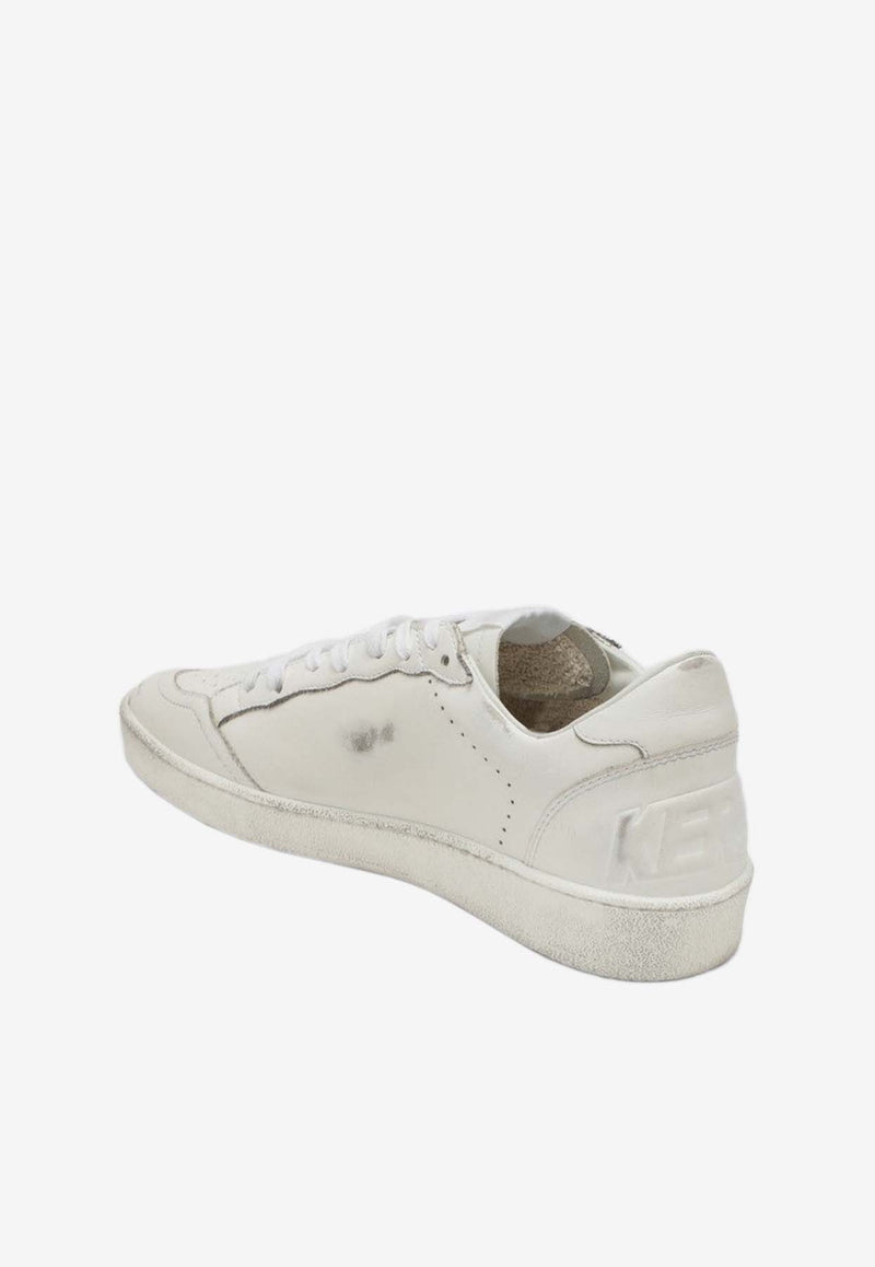 Golden Goose DB Ball Star Low-Top Leather Sneakers White GWF00117F004170/P_GOLDE-10100