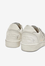 Golden Goose DB Ball Star Low-Top Leather Sneakers White GWF00117F004170/P_GOLDE-10100