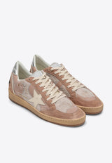 Golden Goose DB Ball Star Suede Low-Top Sneakers Pink GWF00117F006190/P_GOLDE-82713