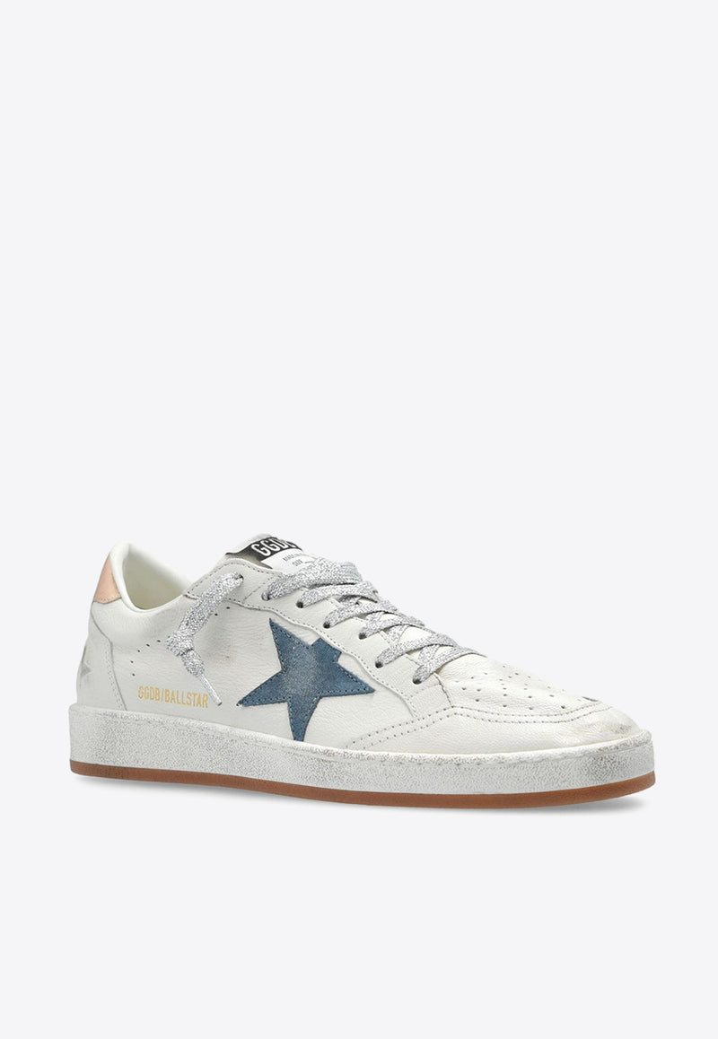 Golden Goose DB Ball Star Leather Low-Top Sneakers White GWF00117.F006119.11918WHITE MULTI