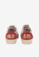 Golden Goose DB Ball Star Distressed Suede Sneakers Multicolor GWF00117.F007899.15842_MULTI COLO