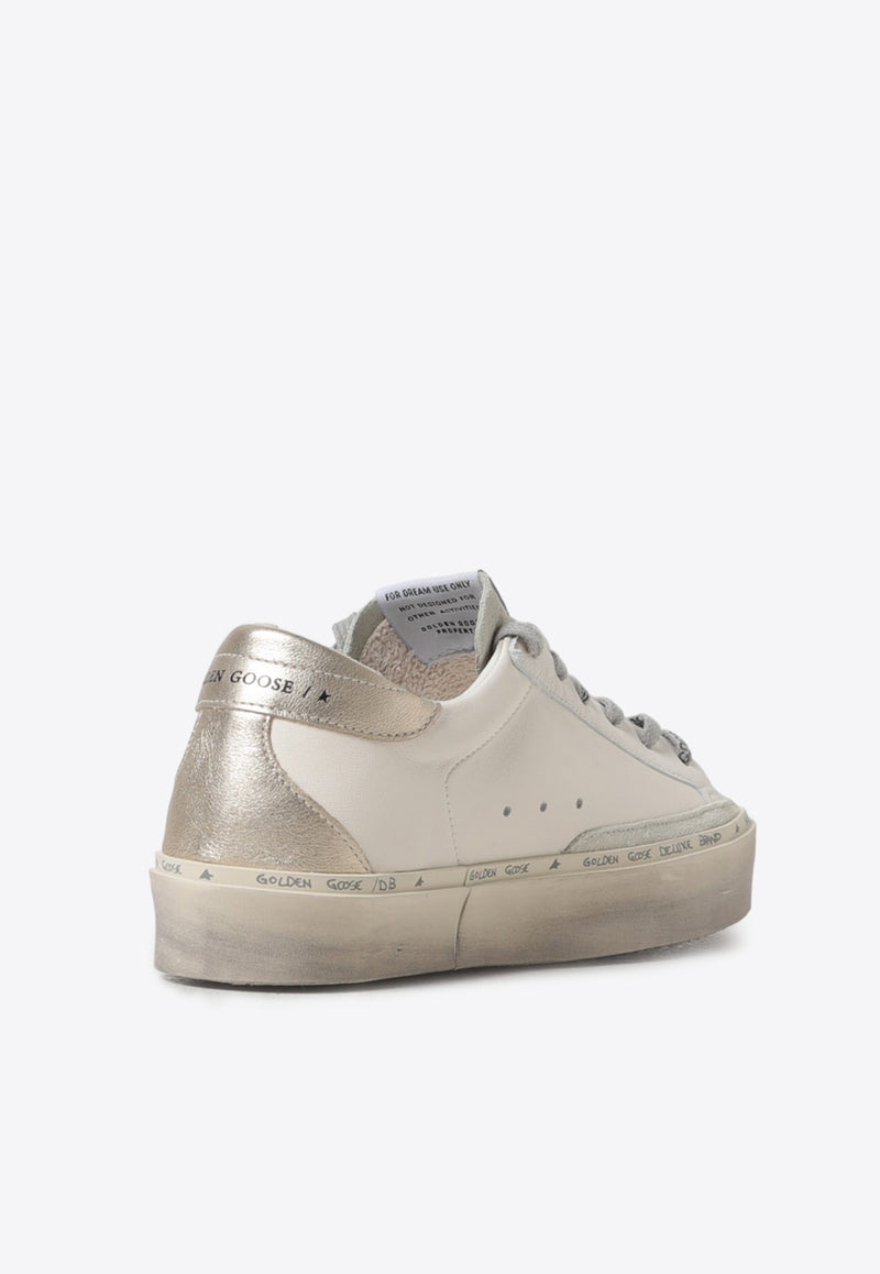 Golden Goose DB Hi Star Leather Low-Top Sneakers White GWF00119.F005332.10740WHITE