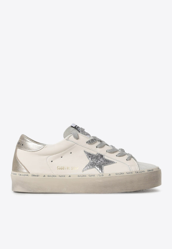 Golden Goose DB Hi Star Leather Low-Top Sneakers White GWF00119.F005332.10740WHITE
