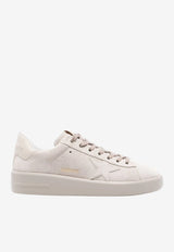 Golden Goose DB Purestar Suede Low-Top Sneakers Beige GWF00197.F006507.60579_BEIGE